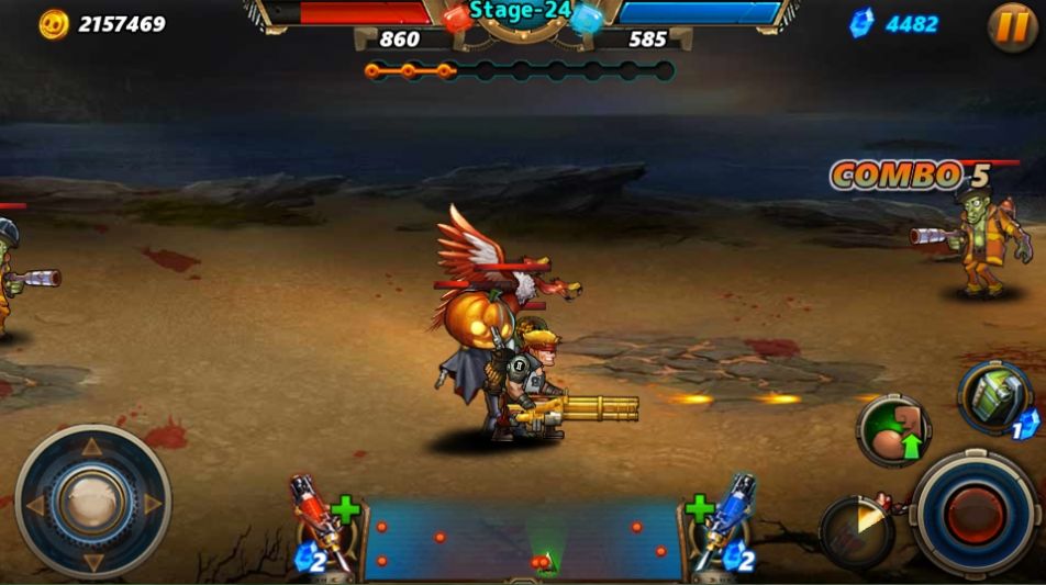 击败僵尸英雄生存 v5