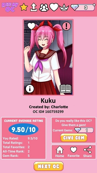 Rate My OC截图2