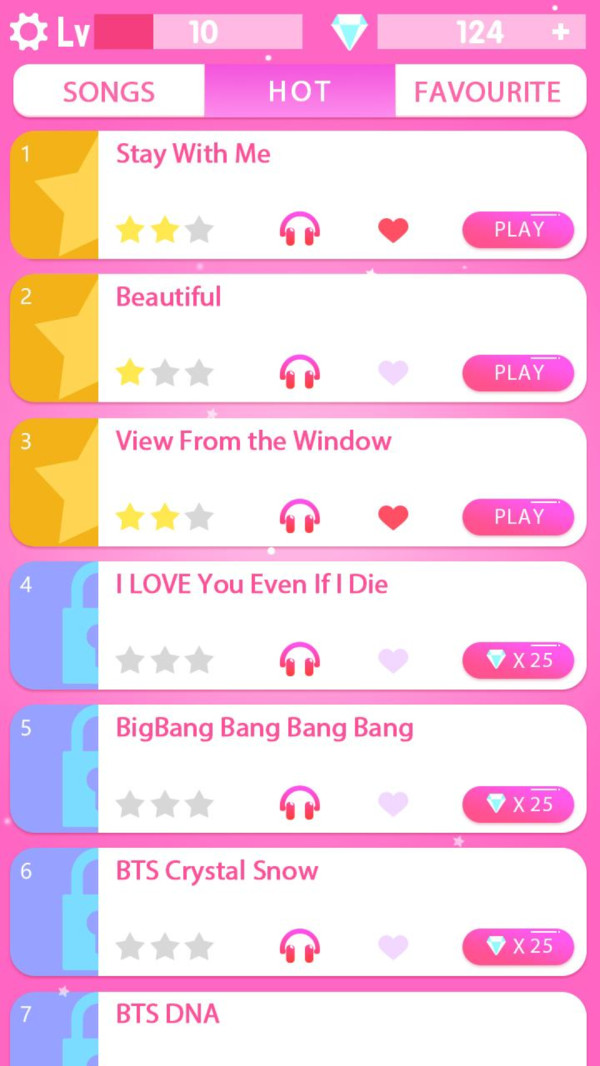 BTS钢琴魔术砖游戏安卓版 截图2