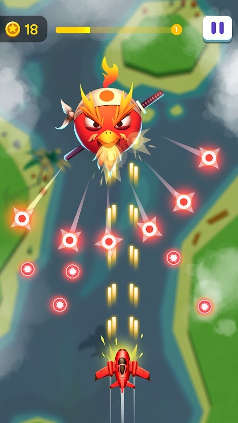 鸡射手天空之战截图0