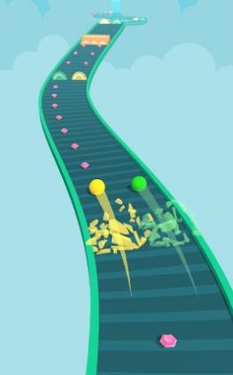 双球扭转跑酷截图0