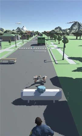 街头跑步者