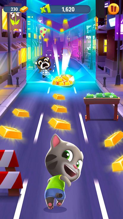 汤姆猫跑酷截图0