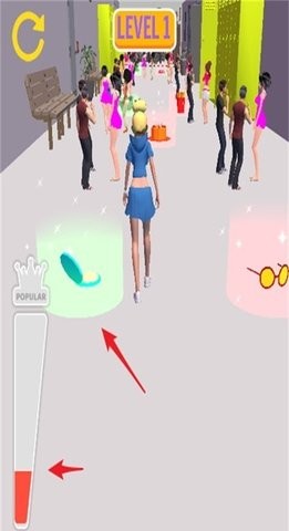 蜂王猫步美女跑截图0