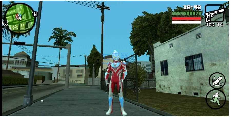 GTASA奥特曼版截图0