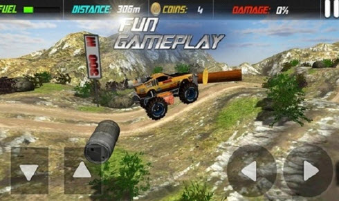 四轮驱动大脚车无限金币版 1.2 修改版