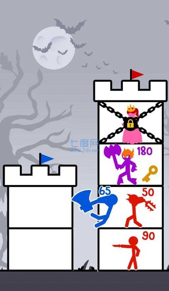 火柴人战争塔楼游戏