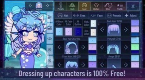 加查霓虹灯中文汉化最新版（Gacha Neon） 截图0
