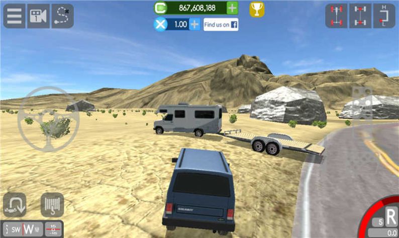 自由四驱越野车游戏中文手机版  v4.4.3