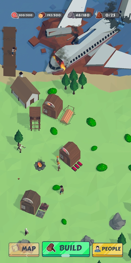 失落之岛空闲RPG生存游戏安卓版 Lost Island 截图1
