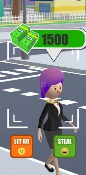 小偷狙击者游戏官方安卓版（Bag Snatcher 3D）图片1