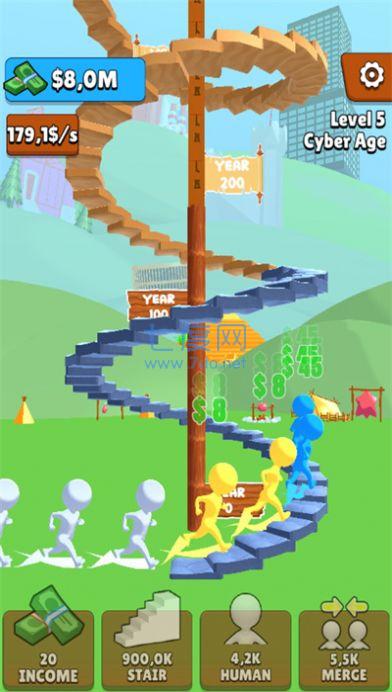 攀登进化模拟游戏