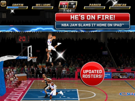 街机篮球 全人物解锁版 NBA JAM by EA SPORTS fiPad World v3.1.5