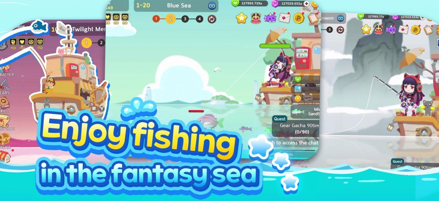 空闲钓鱼幻想之海截图2