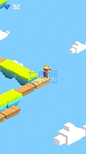 小桥跳一跳游戏截图1