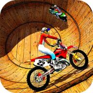 极限摩托车特技Well Of Death Bike Stunts