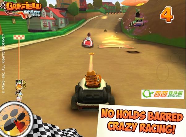 加菲猫卡丁车修改版 1.02 无限金币