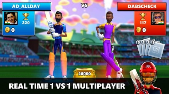 Stick Cricket Live(棒球直播)截图0