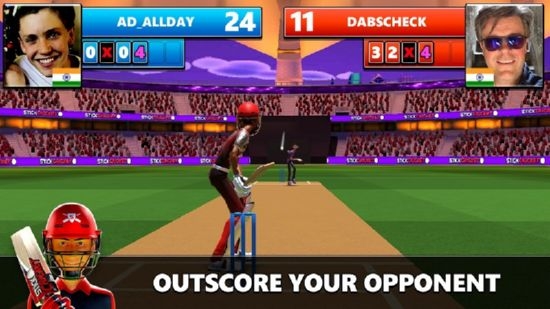 Stick Cricket Live(棒球直播)截图1