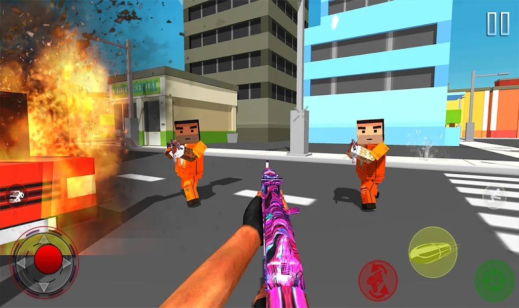 警察歹徒犯罪城市游戏官方版（Cops Duty Gangster Crime City） 截图1