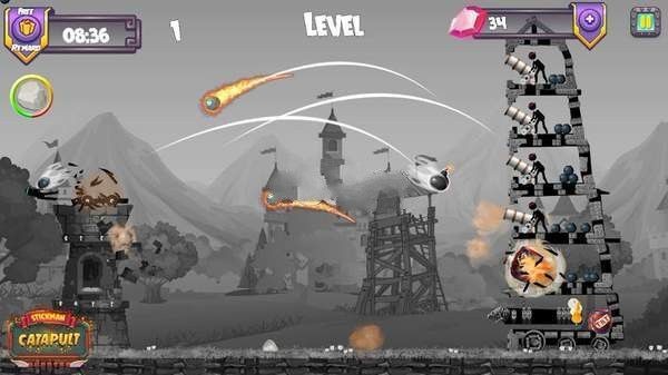 火柴人弹弓射手截图0