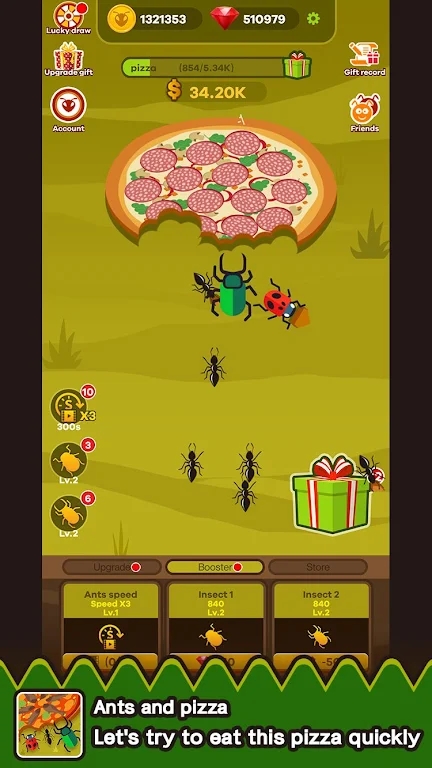 Ants And Pizza游戏官方版图片1