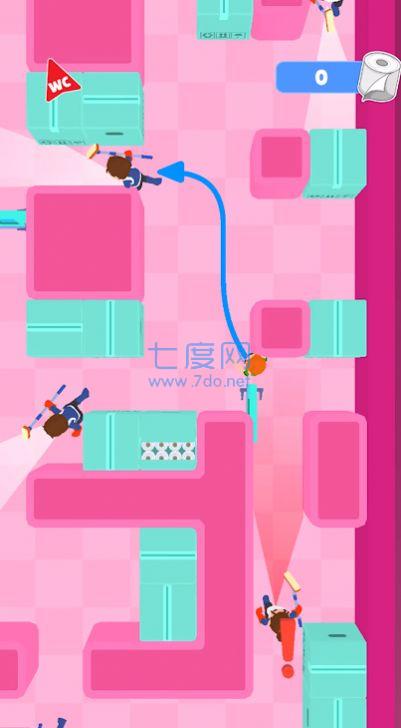 冲刺到厕所游戏截图2