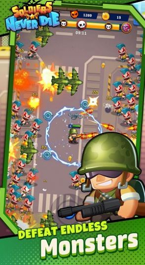 士兵永不凋零截图0