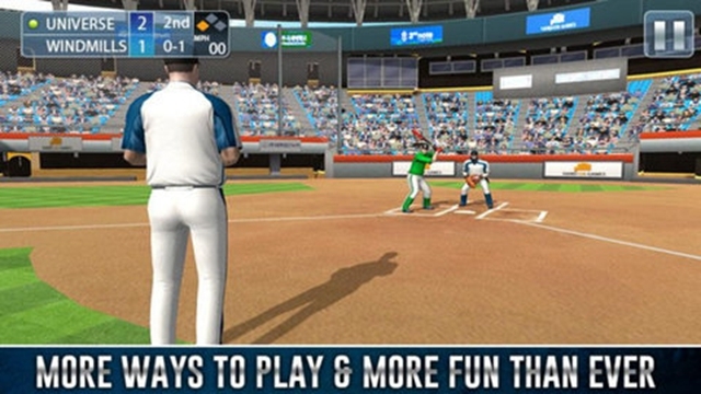 Real Baseball Pro Game - Homerun King(棒球职业比赛)截图1