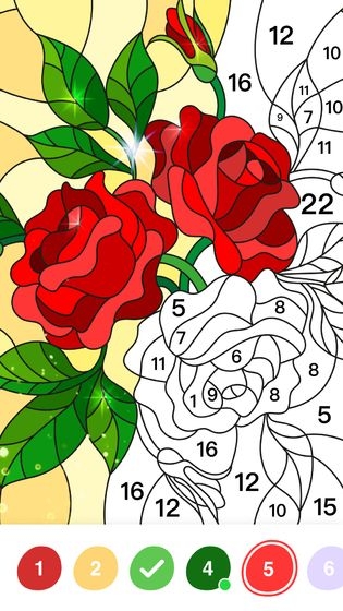 艺术数字填色书截图1
