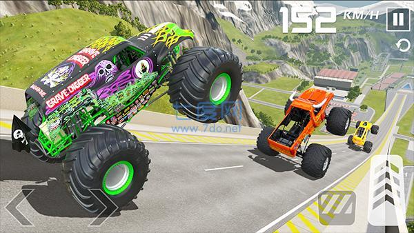 怪物卡车驾驶MonsterTruckSmart CarGame截图1