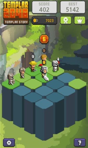 圣堂骑士2048截图2