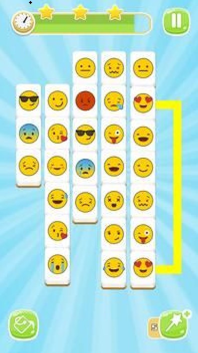 表情符号链接笑脸游戏安卓版下载（Emoji link the smile game） 截图1