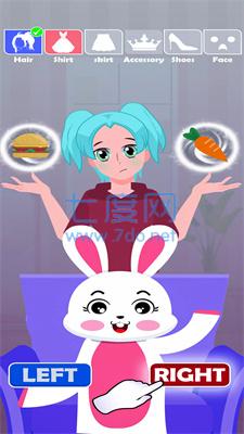左或右装扮游戏Dress Up Left or Right截图1