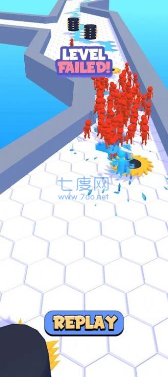 下降人群游戏