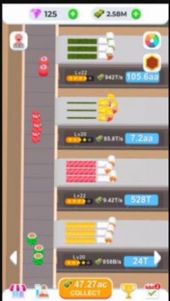 放置寿司工厂截图0