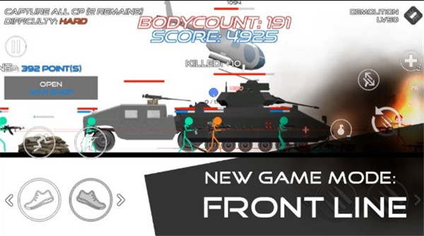 火柴人战争鲜血打击2023最新版(Stick Warfare: Blood Strike)截图0