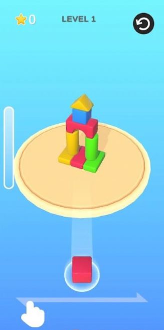 方块比赛命中率游戏中文版（Cubes Match Hit） 截图1