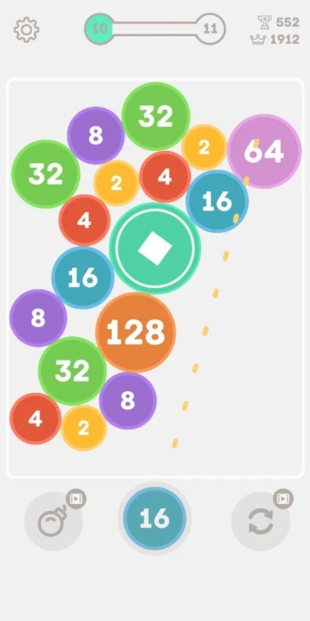 合并球2048游戏红包版 截图1