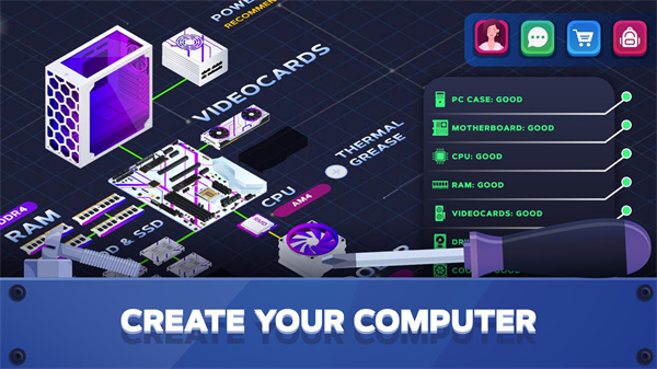 电脑制造商2最新中文版(PC Creator 2)截图0