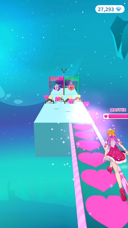 魔力美少女跑酷游戏中文版（Magical Girl Run） 截图1