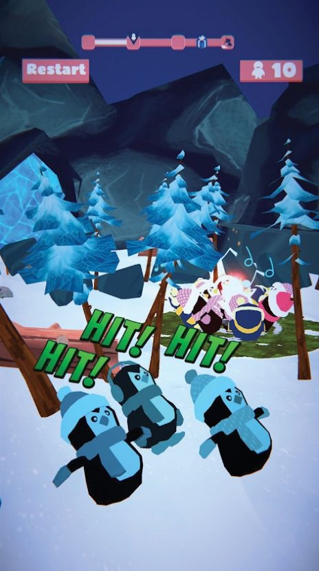 企鹅冷脚之旅游戏中文版（Penguin Cold Feets Journey） 截图1