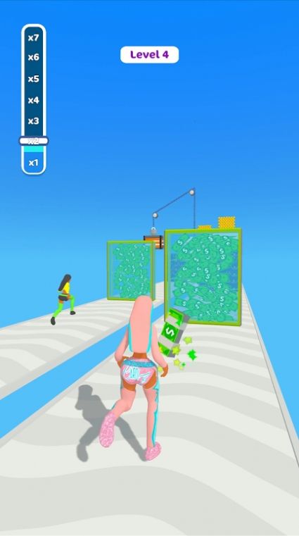 胖乎乎的跑步游戏中文版（Chubby Runner!）图片1