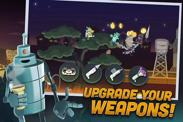 僵尸榨汁机单机版最新版(Zombie Catchers)截图3