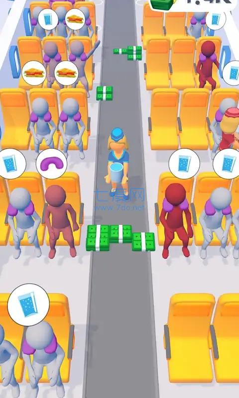 空姐匆忙截图0