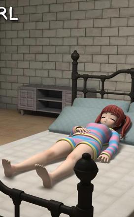 熟睡中的女孩sleeping girl截图0