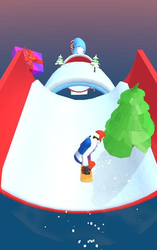滑雪板挑战赛游戏中文版（Snowboard Challenge: Megaramp） 截图1