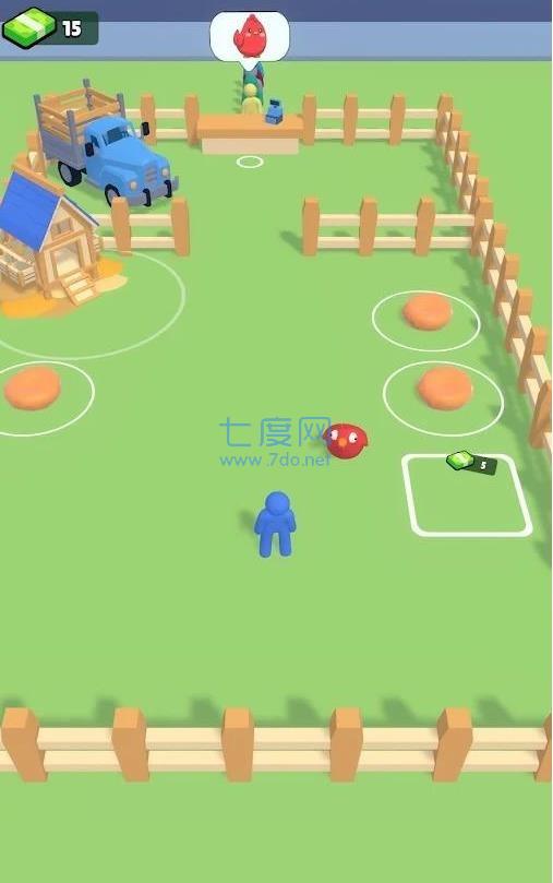 放置养鸡场