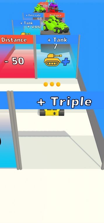 坦克进化跑3D游戏汉化版 v1.0截图0