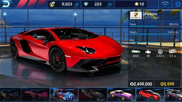 四轮驱动急速漂移  v1.0